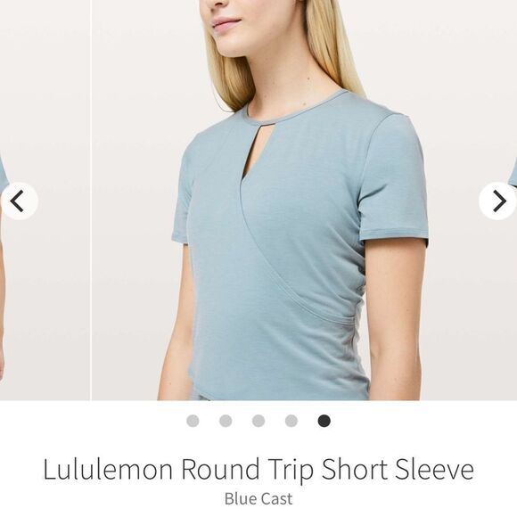 Lululemon Round Trip Short Sleeve
Blue Cast - Picture 5 of 10